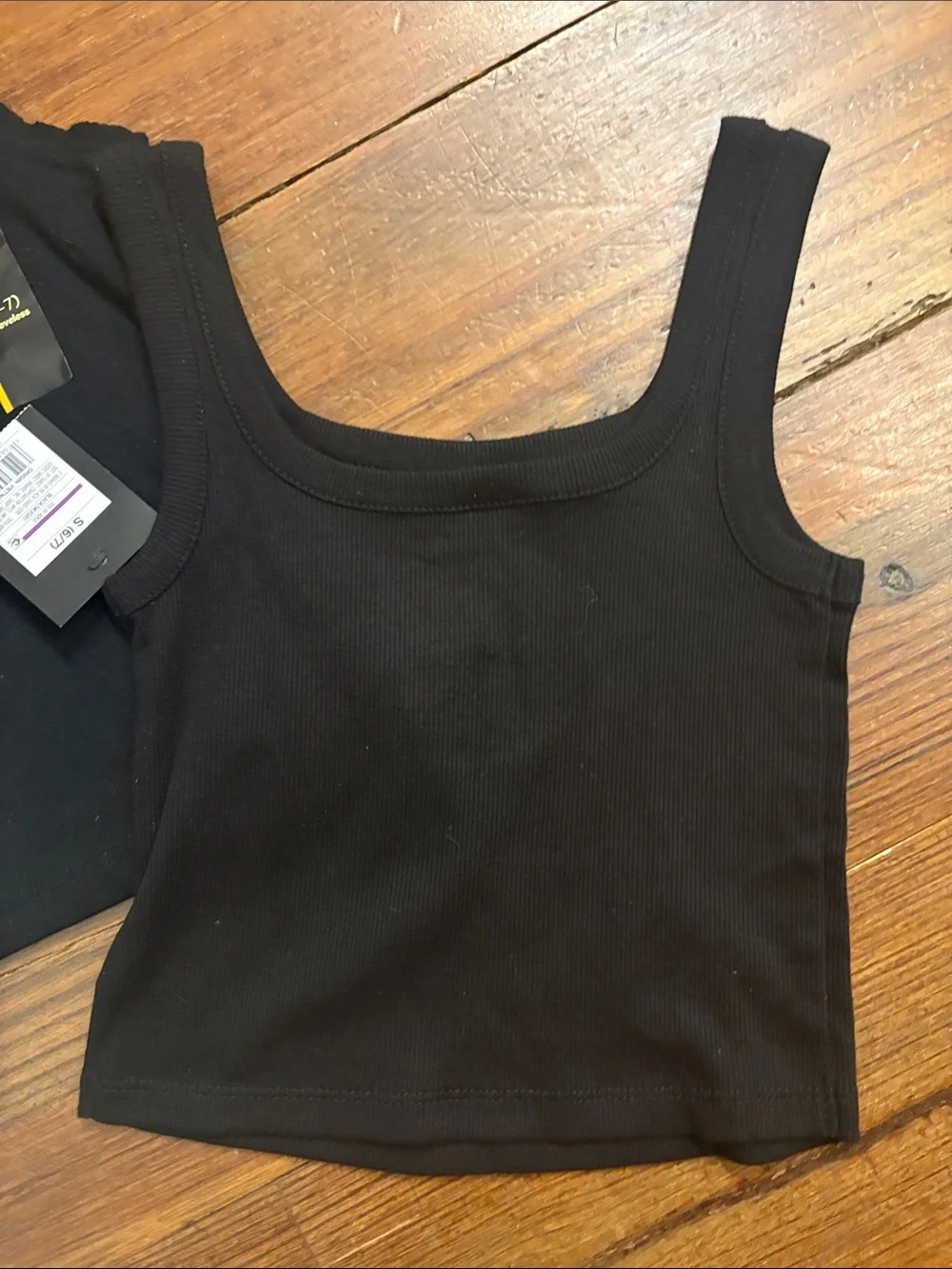 art class Kids 3-Piece Tank Set - Black & White Floral